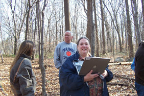yeah- a laptop in the woods... OK???